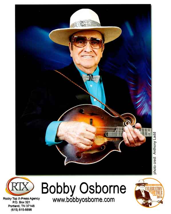 Bobby Osborne Celebration Tour Promo Pic